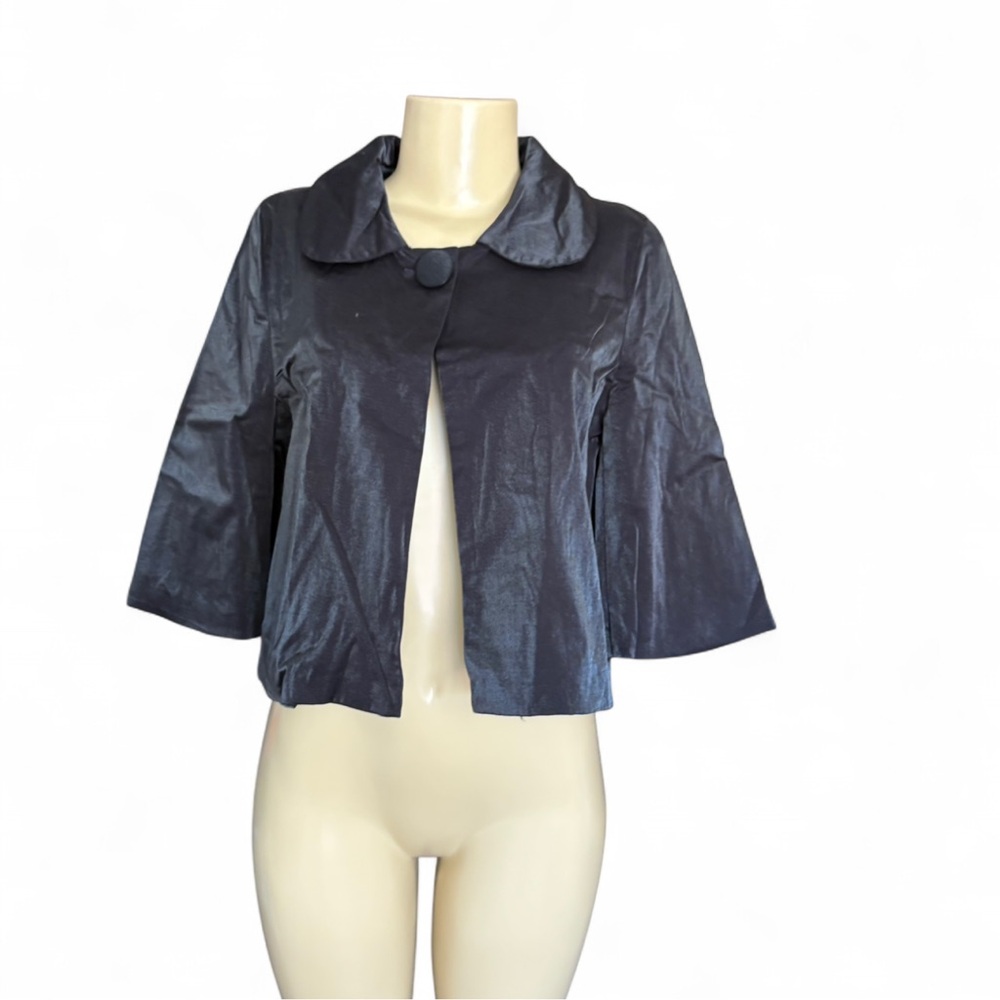 Chic Black Women's Cape Jacket